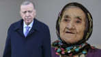 Erdoğan'ı izlemek için televizyon isteyen 121 yaşındaki Saadet nine isteğine kavuştu