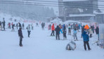 Uludağ’da etkili kar yağışı! Kalınlık 1 buçuk metreye yaklaştı