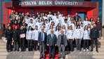 Antalya Belek Üniversitesi'nde geleceğin şefleri ceket giydi