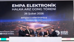 Borsa İstanbul'da Empa Elektronik EMPAE koduyla işlem görmeye başladı