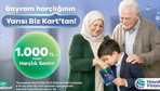 Hayat Finans'tan "Biz Kart" kullanıcılarına bayram harçlığı desteği