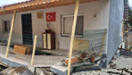 Mersin'de heyelan! Yol yarıldı, evler zarar gördü...