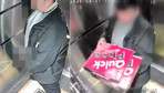 Kurye getirdiği pizzanın üstünü yedi! Yetmedi asansöre de çişini yaptı