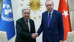 Cumhurbaşkanı Erdoğan BM Genel Sekreteri Guterres ile görüştü