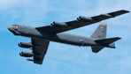 ABD Hava Kuvvetlerine ait B-52 bomdardıman uçağı düştü