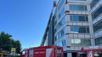 İstanbul'da 6 katlı binada yangın