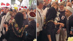Ünlü modacının cenazesinde kadınlar da saf tutmak isteyince ortalık karıştı