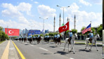Atlı birlikler göz doldurdu, karşılamaya Beyaz Saray da kayıtsız kalamadı