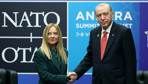 Cumhurbaşkanı Erdoğan, İtalya Başbakanı Meloni'yi kabul etti