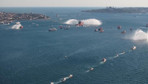 İstanbul Boğazı'nda 15 Temmuz şehitleri için tekne korteji