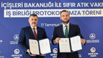 İçişleri Bakanlığı ile Sıfır Atık Vakfı arasında 'sıfır atık' işbirliği protokolü imzalandı