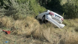 Erzurum Oltu'da Otomobilin Şarampole Devrilmesi Sonucu 5 Kişi Yaralandı