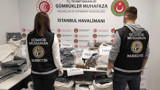İstanbul Havalimanı'nda 34,4 kilogram uyuşturucu ele geçirildi