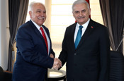 Doğu Perinçek'ten Binali Yıldırım'a ziyaret