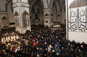 Bursa Ulucami’ye yeni yıl akını