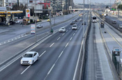 İstanbul'da yeni yılın ilk gününde trafik yüzde 1'e düştü