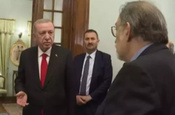 Atatürk'ün fotoğrafını gören Erdoğan, bir anda Murat Bardakçı'ya döndü: Hala konuşuyorlar ya!