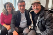 Selahattin Demirtaş'ın, eşi Başak Demirtaş'ı ziyaret ettiği anın fotoğrafı görüntülendi