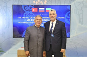 Bakan Bolat, Tataristan Cumhurbaşkanı Minnihanov ile görüştü