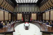 Cumhurbaşkanı Erdoğan, Cumhurbaşkanlığı Politika Kurullarının başkanvekillerini kabul etti