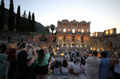 Efes Antik Kenti'nde yeni dönem: Gece müzeciliği başladı