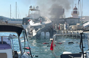 Bodrum'da büyük panik! Teknede patlama oldu, yaralılar var