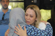 Manisa Ferdi Zeyrek için taziye kuyruğuna girdi eşi ve Özgür Özel dua etti