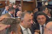 Meclis'te zeytinlik kavgası! Vekiller birbirinin üstüne yürüdü yerlerde sürüklenenler var