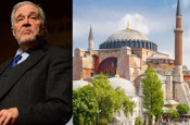 Ayasofya'ya girmeyin çökecek! İlber Ortaylı namaz için Sultanahmet Camii'ne gidin dedi