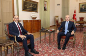 TBMM Başkanı Kurtulmuş, MİT Başkanı Kalın'ı kabul etti