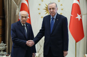 Beştepe'de sürpriz görüşme! Cumhurbaşkanı Erdoğan Devlet Bahçeli'yi kabul etti