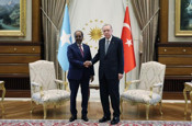 Cumhurbaşkanı Erdoğan, Somali Cumhurbaşkanı Mahmud ile görüştü