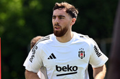 Orkun Kökçü, Beşiktaş formasıyla ilk idmanına çıktı