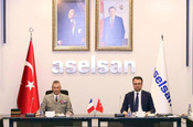 Fransa Genelkurmay Başkanı Burkhard, ASELSAN'ı ziyaret etti