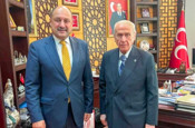 Mehmet Kasım Gülpınar'dan Bahçeli'ye ziyaret