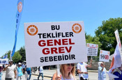 Kamu işçileri greve gidiyor