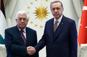 Cumhurbaşkanı Erdoğan, Mahmud Abbas ile görüştü