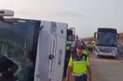 Kuzey Marmara Otoyolu'nda yolcu otobüsü devrildi: 4 ölü 20 yaralı