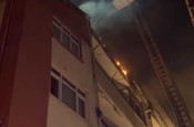 Beyoğlu'nda apartmanda patlama! Çıkan yangın söndürüldü