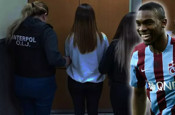 Futbolcu Fabian Castillo'nun eşi Ojeda Avila silahla kuyumcu soydu...