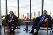 Hakan Fidan, KKTC Cumhurbaşkanı Tatar ile görüştü