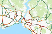 Hem yağış hem haftanın ilk iş günü! İstanbul'da trafik felç harita kıpkırmızı oldu