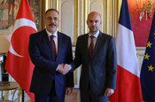 Bakan Fidan, Fransız mevkidaşıyla "Gazze"yi görüştü