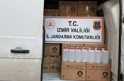 İzmir’de 1 ton etil alkol ele geçirildi