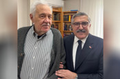 Hüseyin Yayman, Prof. Dr. İlber Ortaylı'yı ziyaret etti