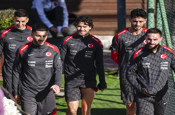 A Milli Futbol Takımı, İspanya maçının hazırlıklarını tamamladı
