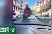 Ters yöne girip kendisini uyaran sürücüye saldırmıştı! Şehir eşkıyası yakalandı