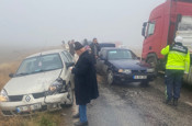 Çorum'da sis kazaya neden oldu! Zincirleme trafik kazasında 6 kişi yaralandı