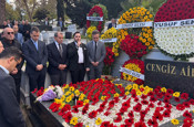 Galatasaray'ın eski başkanı Mustafa Cengiz, kabri başında anıldı