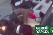 Bakan Yerlikaya duyurdu! Trafikte motosiklet sürücüsüne saldıran kişiler yakalandı
